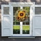 thumbnail image 4 of LADIGASU Girasol Estilo Cadena de Hierro Decoración de Vacaciones Ventana Pantalla Porche Decoración Colgante Regalo Decoración Liquidación Cadena de Girasoles Rústicos*1, 4 of 5