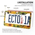 thumbnail image 4 of Beautiful Sunflowers License Plate Frame, Aluminum Car Tag Frames, 2 Pack Universal Car License Plate Covers with 2 Holes and Screws Decorative, 4 of 7