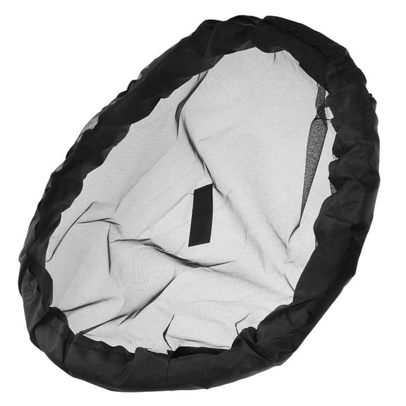KALLORY 1Pack Black Polyester Pond Netting Cover for Leaves and Plant Protection