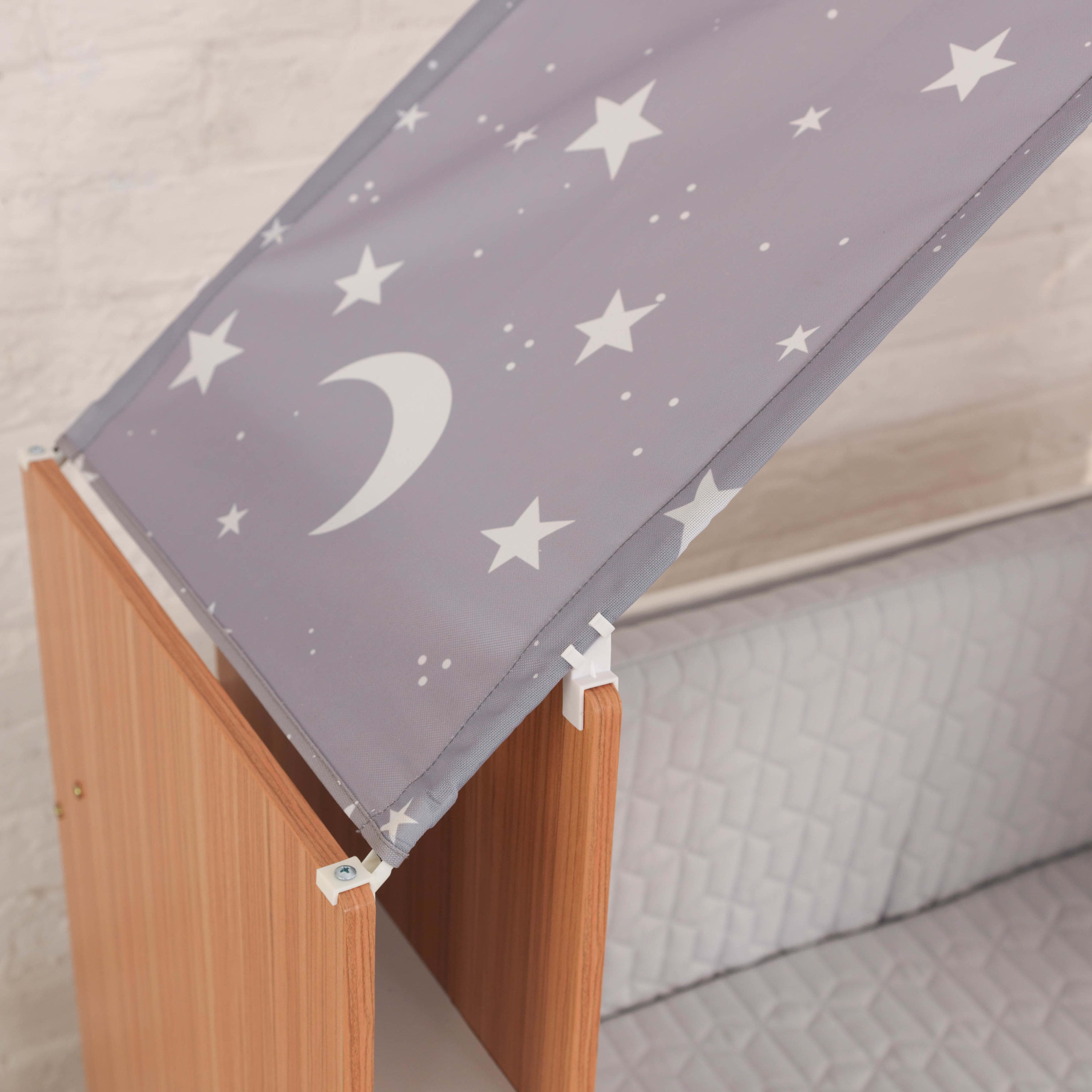 KidKraft Little Dreamer Deluxe Reading Nook, Bookcase & Storage Bins