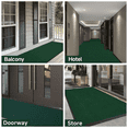 thumbnail image 3 of OVYEOFR Outdoor Indoor Carpet Runners, 3ft x 10ft Non Slip Rubber Back Commercial Entrance Mats, Heavy Duty Hallway Runner Rug Doormat, 3 of 11