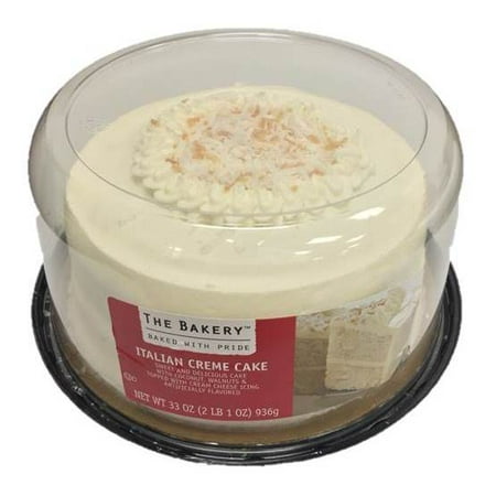 Italian Creme Cake, 33 oz