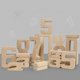thumbnail image 4 of Juguetes de Montessori bloques de matemáticas número de bloques de construcción niño bebé agarre conjunto de juguete CUTICAT Bloques de construcción de matemáticas, 4 of 8