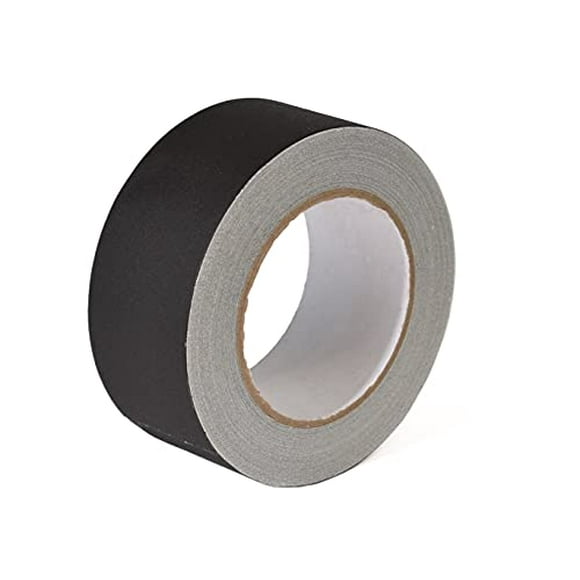 APT Hand-tearable Premium Grade Non Reflective Black Gaffer Tape, for Photographers, DJs- Main Stage, 2" x 90 ft, 1 Roll/pack