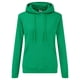 thumbnail image 1 of Fruit Of The Loom - Sudadera con capucha ajustada para mujer (Verde Jaspeado), 1 of 2