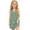 F112-Green, variant on FYDUU Girls Sleeveless Summer Dress Solid Color V‑Neck Button Casual Dresses Lightweight Comfort Beach Sundress Kids Vacation Sundresses 5-6 Years