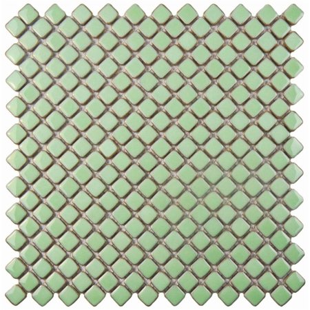 Merola Tile Fkobrl Hudson Diamond - Green