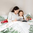 thumbnail image 4 of jejeloiu Christmas Tree Gitfs Bedding Comforter Set 7 Pieces,Kawaii Pet Dogs Full Bedding Set,Western Rustic Farmhouse Fitted Sheet Flat Sheet For Girls Boys,Ultra Soft Home Decor Reversible, 4 of 8