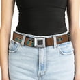 thumbnail image 5 of Buckle-Down Belt, Seatbelt Buckle Belt, Owls Brown Pastel, 34 to 52 Inches, 5 of 9