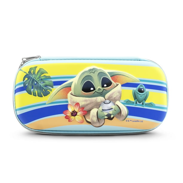 Lapicera escolar para niños Idea Nuova diseño Star Wars Baby Yoda ovalada con licencia
