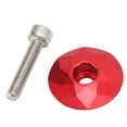 thumbnail image 1 of Bike Headset Top Cover, PVD Vacuum Coating Bike Stem Top Cover Pressure Resistant Enhanced Hardness  For Repairing Red, 1 of 8