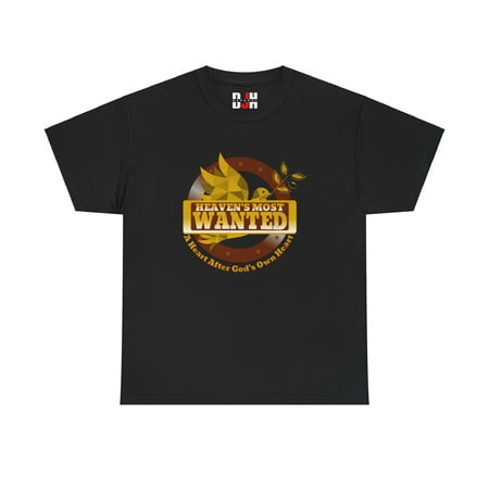 DJH Apparel | Heaven s Most Wanted Christian Unisex T-shirt DJH Apparel | Heaven s Most Wanted Christian Unisex T-shirt