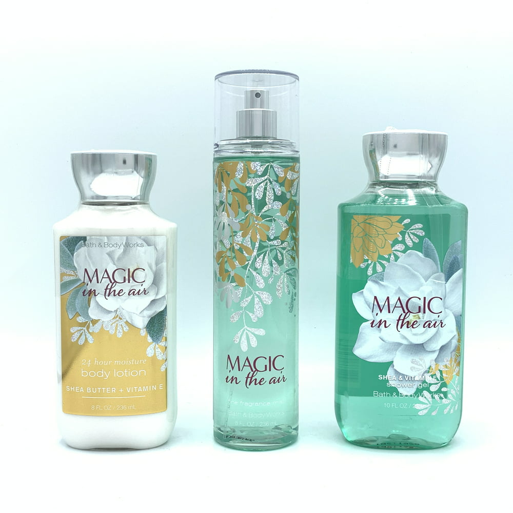 Bath and Body Works Magic In The Air Body Lotion, Fine Fragrance Mist ...