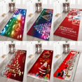 thumbnail image 3 of Alfombra con estampado navideño antideslizante en 3D para sala de estar, 3 of 6