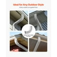 thumbnail image 6 of 3x4 Inch 90-Degree Downspout Elbow – Style A L-Shaped Gutter Connector, White PVC – Weatherproof & UV-Resistant for Seamless Water Drainage (Fits Standard 3"x4" Downspouts), 6 of 12