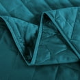 thumbnail image 6 of Home Soft Things 5 Piece Velvet Quilted Bedspread Set - Sapphire - Oversize King (122" x 106"), 6 of 6