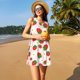 thumbnail image 3 of Disketp Strawberry Floral para Vestido sin Mangas para Mujeres, Vestidos de Verano para Mujeres, Casual y Holgado para la Playa, 3 of 7