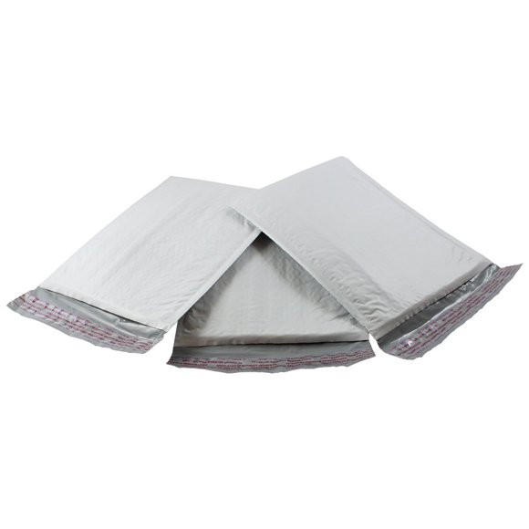 HGP #0, 6" x 10", 200 Pack, Poly Bubble Mailers Padded Envelopes Plastic Self Seal Shipping Bags.