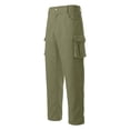 thumbnail image 5 of CONZONE Kids Boys Cargo Pants Outdoor Hiking Pants For Child Buttons Solid Color Wide Leg Jogger Trousers With Pockets, 5 of 7