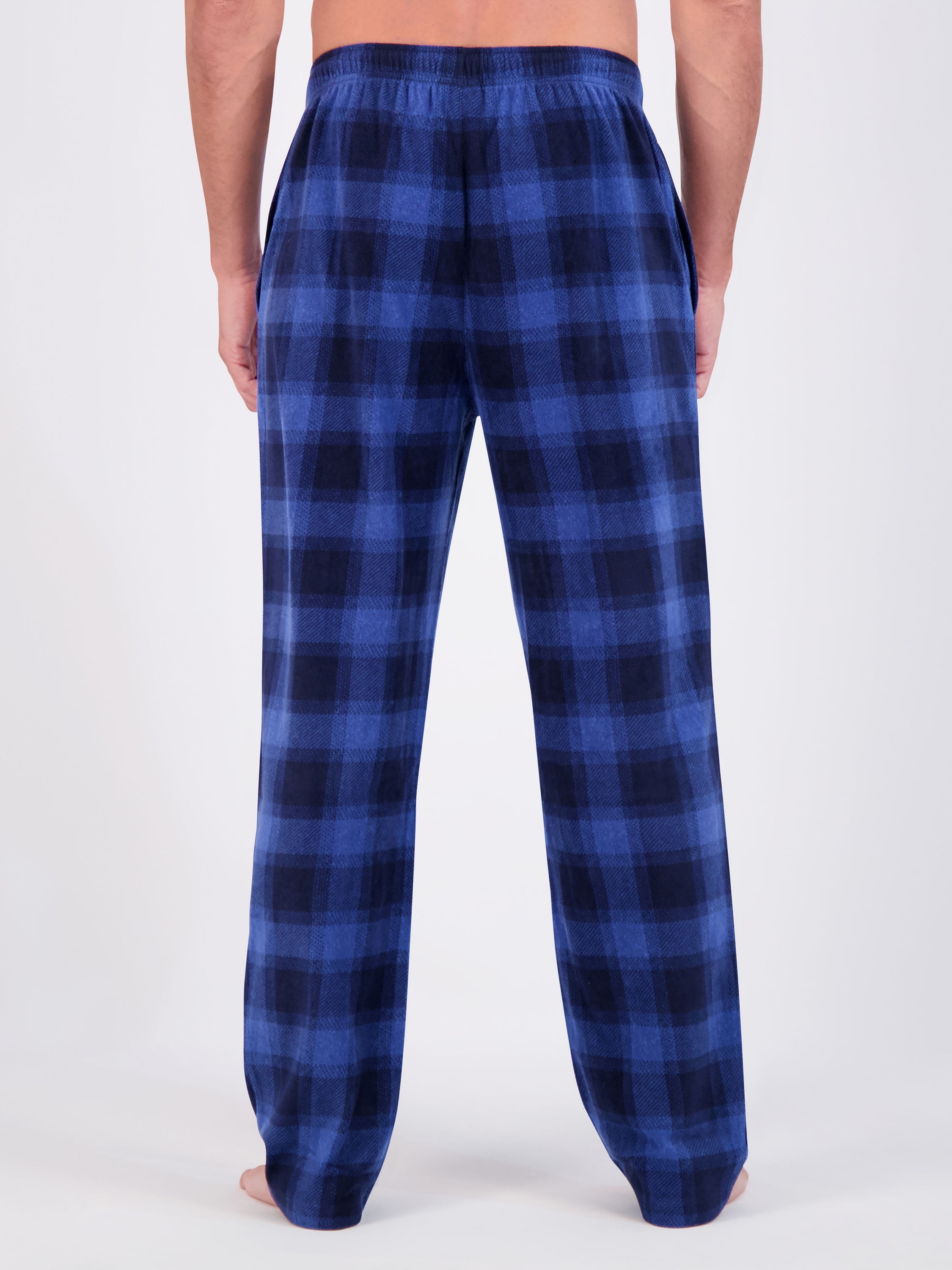 Hanes Men's 2pk Cozy Microfleece Pajama Sleep Pants, Sizes S-2XL