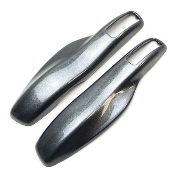 Direct Replacement Agate Metallic Grey Finish Key Fob Side Panel Trims For Porsche Cayenne Panamera Macan 911, etc