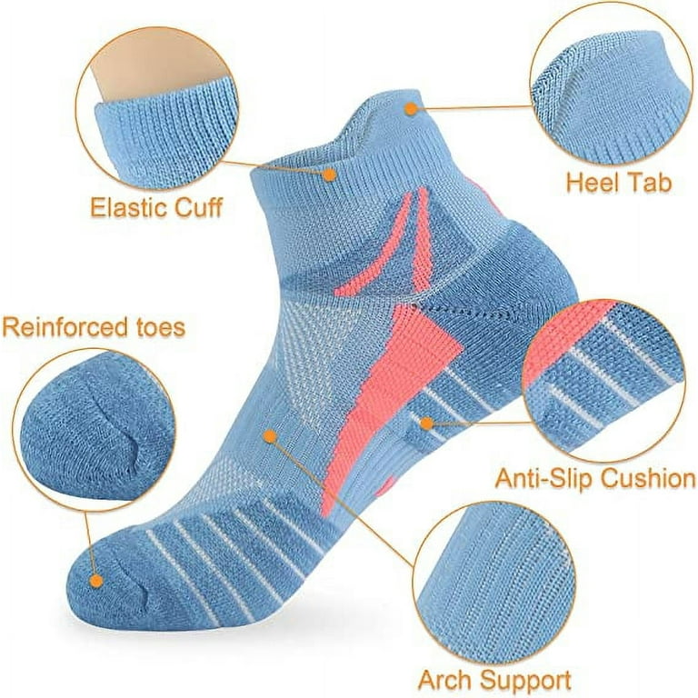 Cotton trainer deals socks ladies
