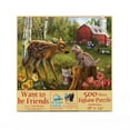 thumbnail image 3 of Want To Be Friends Jigsaw Puzzle, 3 of 5