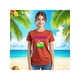 thumbnail image 1 of Playera Blusa De Palm Beach Surf Club – Vibra Tropical con Sabor a Coco Color Shedron Talla Chica Marca Emil SaEs, 1 of 4