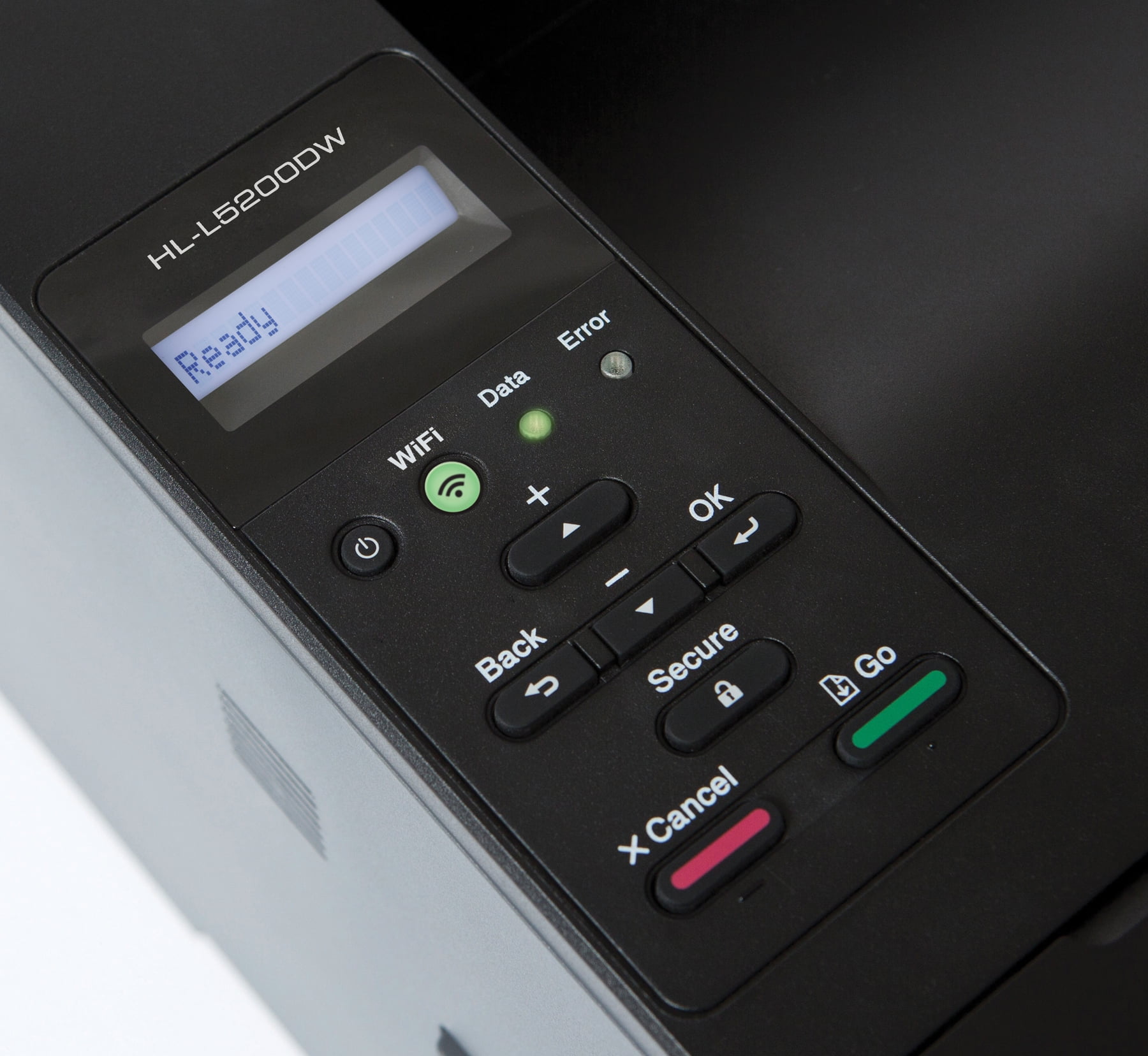Brother Monochrome Laser Printer, HL-L5200DW, Wireless Networking, Mobile  Printing, Duplex Printing 