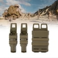 thumbnail image 2 of Tactical Molle Magazine Pouch Rifle Pistol Magazine Pouch Set for Military Hunting (Sand Color), 2 of 4