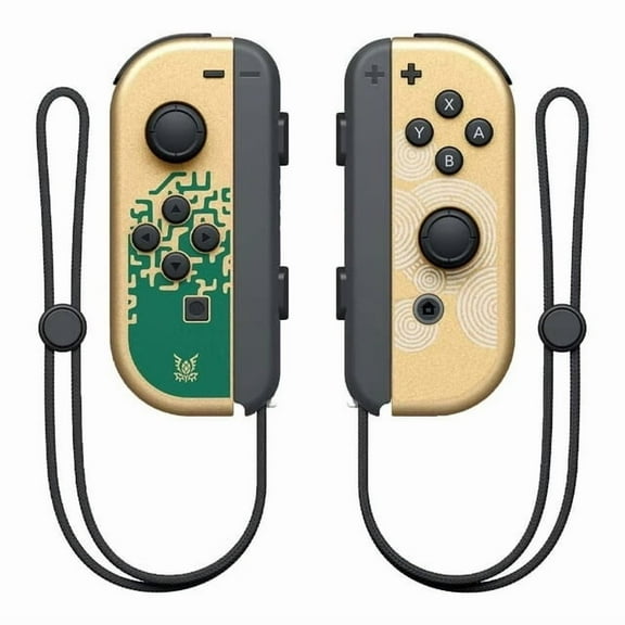 Tears of Kingdom (Gold) Version Joypad Controller for NS, Switch Remote Control supports Dual Vibration/Motion Control/Screenshot/Wake-up