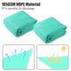 thumbnail image 3 of Yescom 2 Pack 22Ft Triangle Sun Shade Sail UV Block Commercial Carpark Pool Camping Playground Outdoor Pearl Aqua, 3 of 10