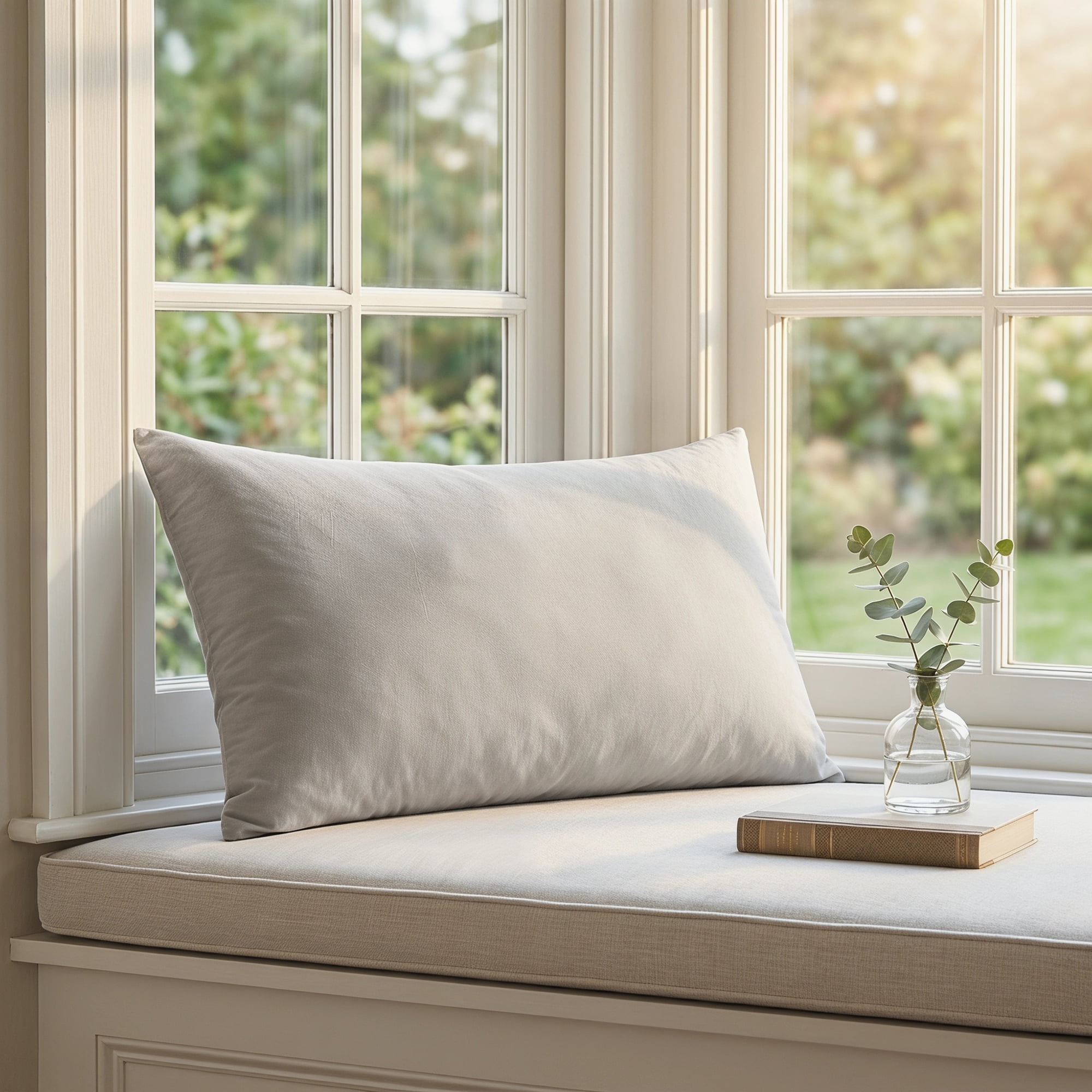 Unique Bargains Smooth and Cool Envelope-style Closure Durable Bedding Pillowcases Gray