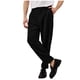 thumbnail image 2 of Ceisia Men's Trendy Solid Color Gift Elastic Waist Straight Leg Suit Pants with Slanted Pockets, 2 of 7