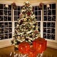 thumbnail image 7 of Tyidzon Set of 3 Christmas Lighted Gift Boxes, Pre-lit LED Present Boxes Decoration with Remote Timer Light Up Xmas Tree Skirt Ornaments for Party Holiday Xmas Home Decor, 7 of 7