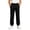 Black, variant on Plebaso Boys Girls Jogger Sweatpants High Elastic Waist Athletic Trousers Cotton Everyday Wear Pants with Pockets