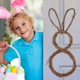 thumbnail image 4 of Guirnalda de ratán de conejo, corona de vid con forma de conejito DIY, corona de conejito de Pascua, corona de vid con forma de conejito DIY, confiabilidad excepcional, 4 of 8