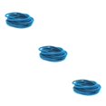 thumbnail image 4 of sweethay 10 piezas de bandas para el cabello elásticas de estilo Simple decorativas de alta elasticidad soporte de cola de caballo para mujeres Type1 NO1, 4 of 6