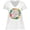 AA-White, variant on Inktastic Happy Mother's Day Flowers Women's Plus Size V-Neck T-Shirt
