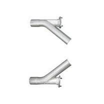 Pypes XVX13F Exhaust Cut-Out - X-Change - Manual - Weld-On - Dual - 3 in Pipe Diameter - Blockoff Plates / Hardware Included - Stainless - Natural - Kit