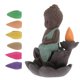 thumbnail image 4 of Home Fragrance Burner 1 Set Unique Shape Decoration 13x9cm Green Incense Holder, 4 of 4