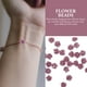 thumbnail image 5 of 30 cuentas de flores para hacer pulseras, bisutería, dijes, cuentas de resina con forma de flor., 5 of 6