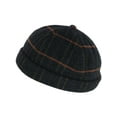 thumbnail image 2 of Epoch Hats Company  Plaid Retro Rolled Cuff Fisherman Wool Cap (Men), 2 of 4