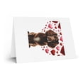 thumbnail image 2 of DistinctInk Greeting Card / Note Card - Valentine's Day American Water Spaniel - PACK of 1, 2 of 7