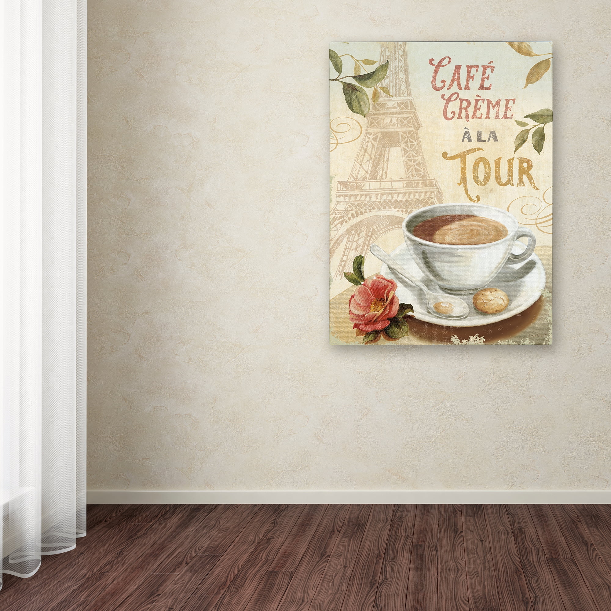 Lisa Audit 'Cafe in Europe II' Canvas Art