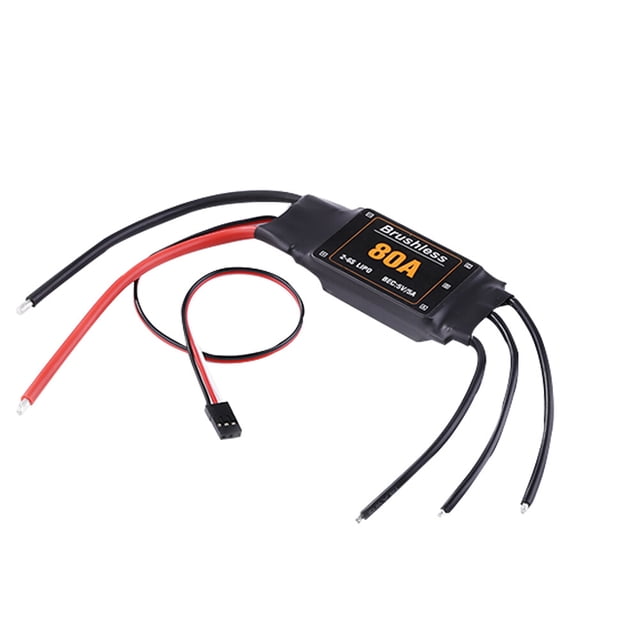 MasteelfCA 80A Professional ESC Brushless Electric Controller for RC Plane Motor DIY