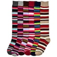thumbnail image 5 of ToBeInStyle Women's Pack of 6 Knee High Socks, 5 of 6