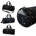 thumbnail image 3 of Constellation Travel Tote Yoga Bag Sports Bag Luggage Bag with Interior Zipper Pocket, Large Capacity - 17.7 inches, 3 of 6