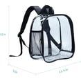 thumbnail image 5 of Sac à Dos Transparent Petit pour Femmes, Sac à Dos Imperméable et Léger, 5 of 5