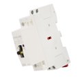 thumbnail image 3 of Compact 2P 25A 220V 50Hz Rail-Mounted AC Contactor with Manual Control Switch, Energy-Efficient & Ultra-Quiet Design for Home Use, 3 of 7